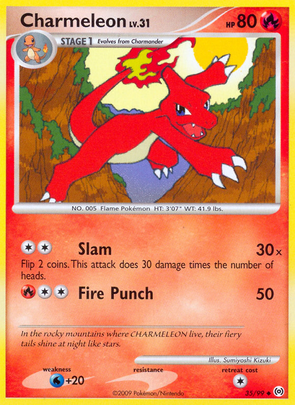 Charmeleon (35/99) [Platinum: Arceus] | Fandemonia Ltd