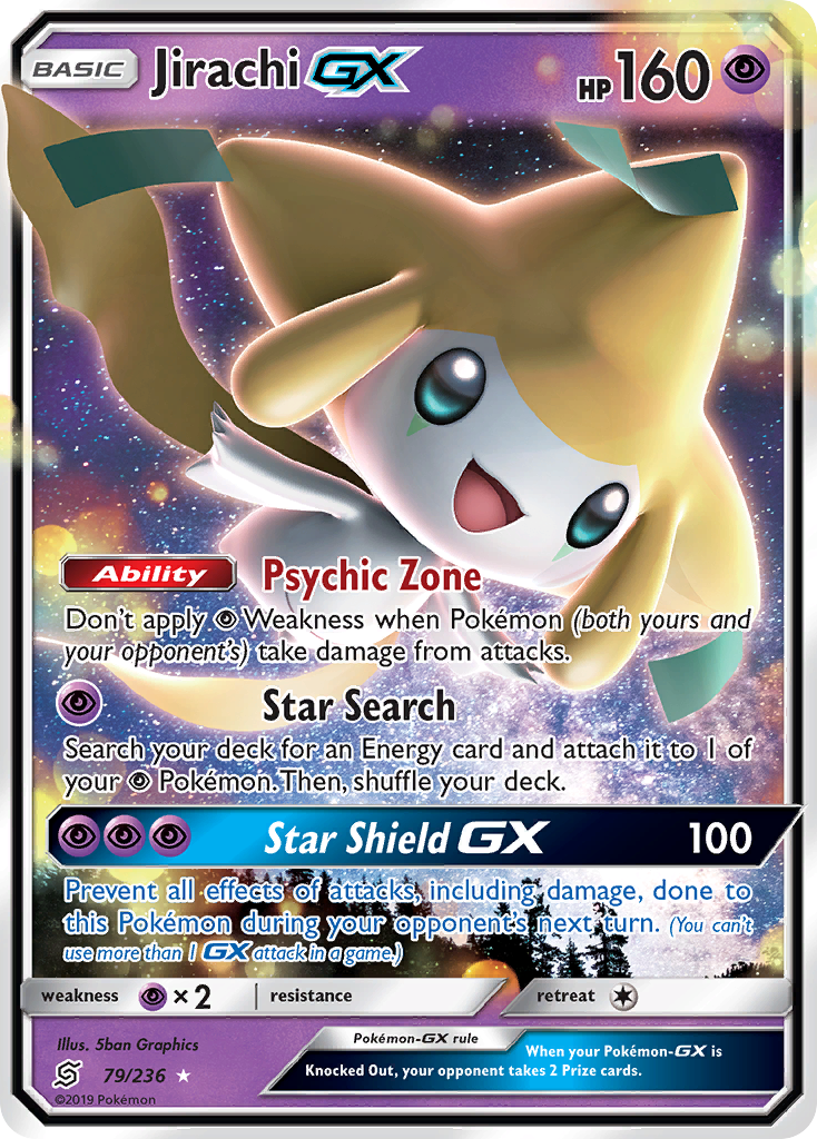 Jirachi GX (79/236) [Sun & Moon: Unified Minds] | Fandemonia Ltd