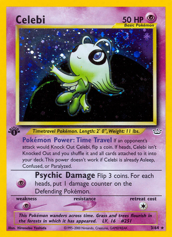 Celebi (3/64) [Neo Revelation 1st Edition] | Fandemonia Ltd