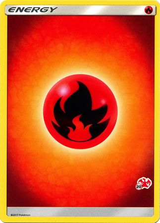 Fire Energy (Charizard Stamp #20) [Battle Academy 2020] | Fandemonia Ltd