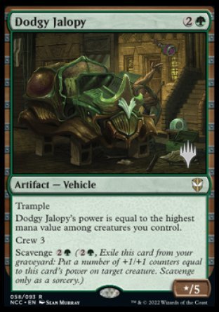 Dodgy Jalopy (Promo Pack) [Streets of New Capenna Commander Promos] | Fandemonia Ltd