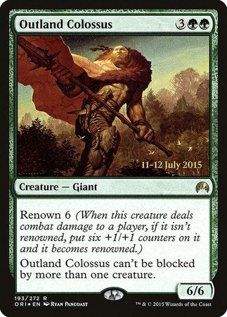 Outland Colossus [Magic Origins Promos] | Fandemonia Ltd