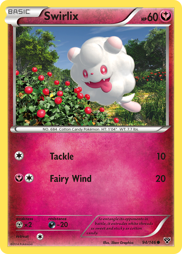 Swirlix (94/146) [XY: Base Set] | Fandemonia Ltd