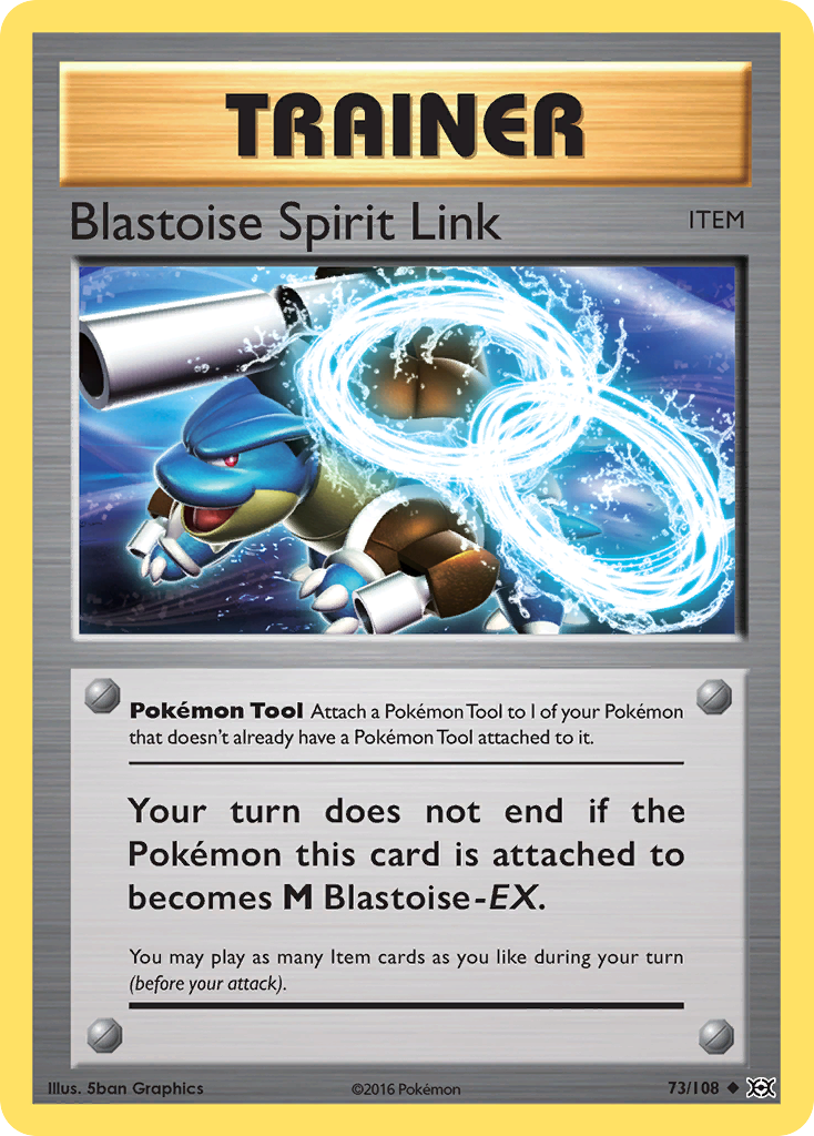 Blastoise Spirit Link (73/108) [XY: Evolutions] | Fandemonia Ltd