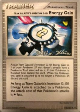 Team Galactic's Invention G-101 Energy Gain (116/127) (Luxdrill - Stephen Silvestro) [World Championships 2009] | Fandemonia Ltd