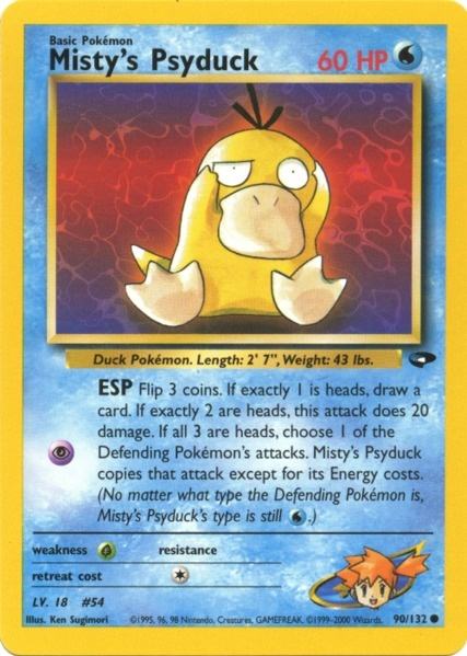 Misty's Psyduck (90/132) [Gym Challenge Unlimited] | Fandemonia Ltd