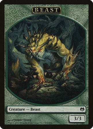 Beast Token [Duel Decks: Heroes vs. Monsters Tokens] | Fandemonia Ltd