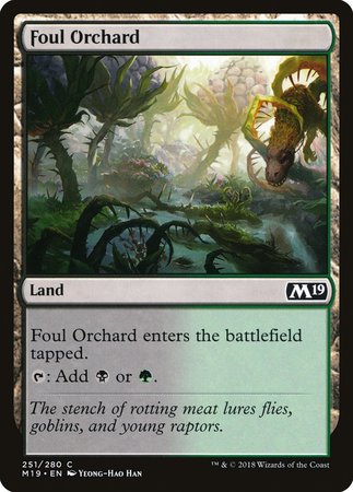 Foul Orchard [Core Set 2019] | Fandemonia Ltd