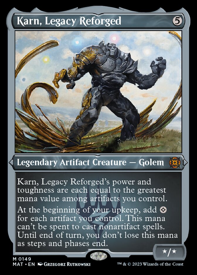 Karn, Legacy Reforged (Foil Etched) [March of the Machine: The Aftermath] | Fandemonia Ltd