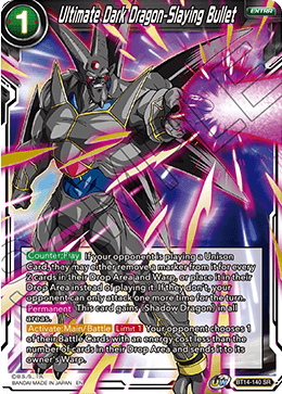 Ultimate Dark Dragon-Slaying Bullet (BT14-140) [Cross Spirits] | Fandemonia Ltd