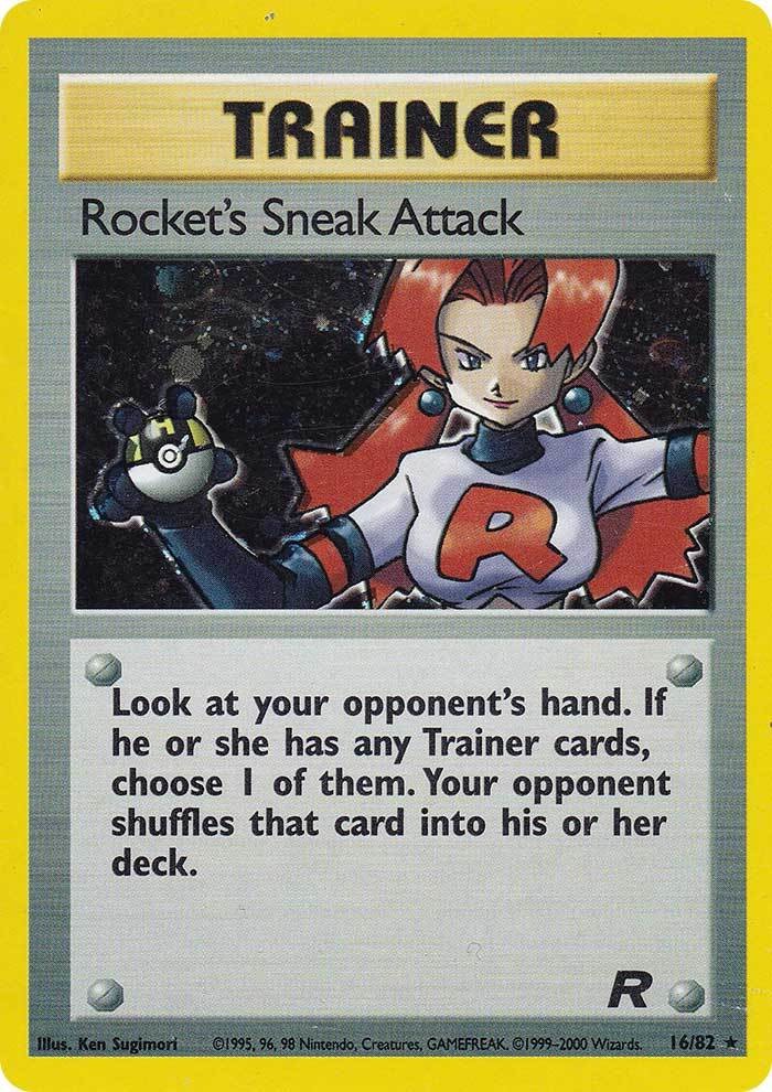 Rocket's Sneak Attack (16/82) [Team Rocket Unlimited] | Fandemonia Ltd