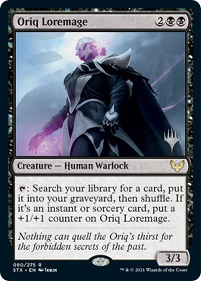 Oriq Loremage  (Promo Pack) [Strixhaven: School of Mages Promos] | Fandemonia Ltd