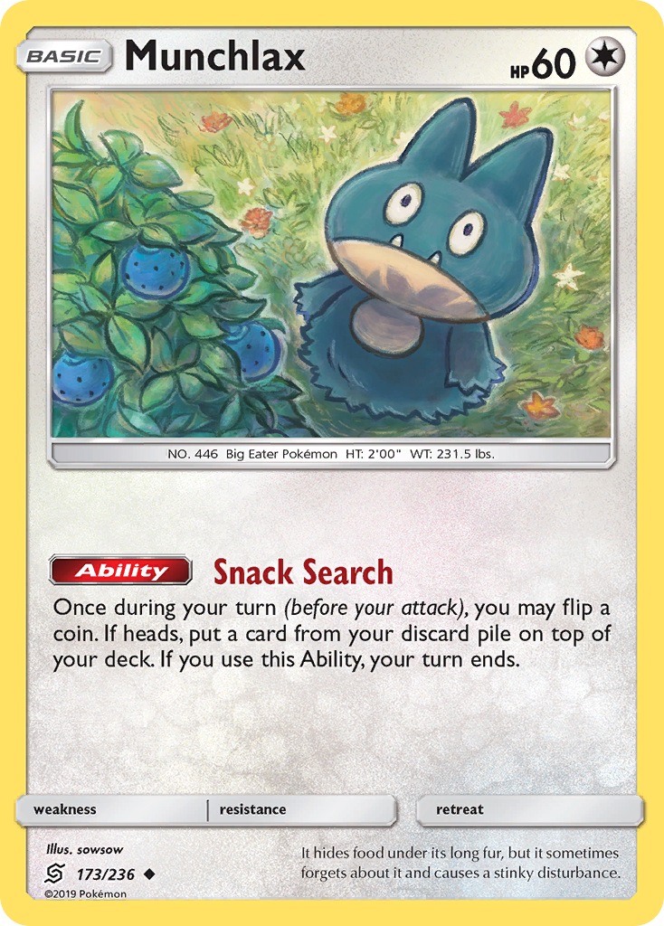 Munchlax (173/236) [Sun & Moon: Unified Minds] | Fandemonia Ltd