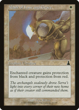 Mask of Law and Grace [Urza's Destiny] | Fandemonia Ltd