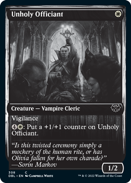 Unholy Officiant [Innistrad: Double Feature] | Fandemonia Ltd