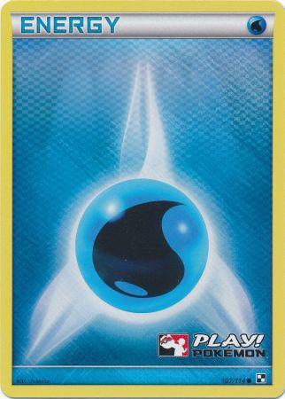 Water Energy (107/114) (Play Pokemon Promo) [Black & White: Base Set] | Fandemonia Ltd