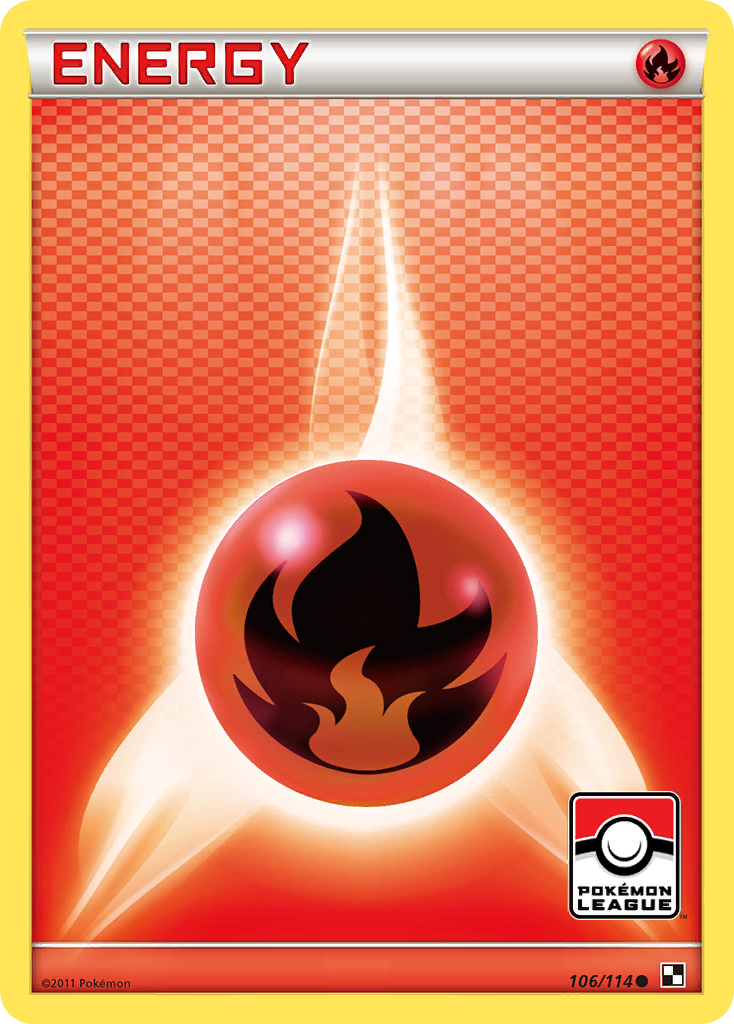 Fire Energy (106/114) [Black & White: Base Set] | Fandemonia Ltd