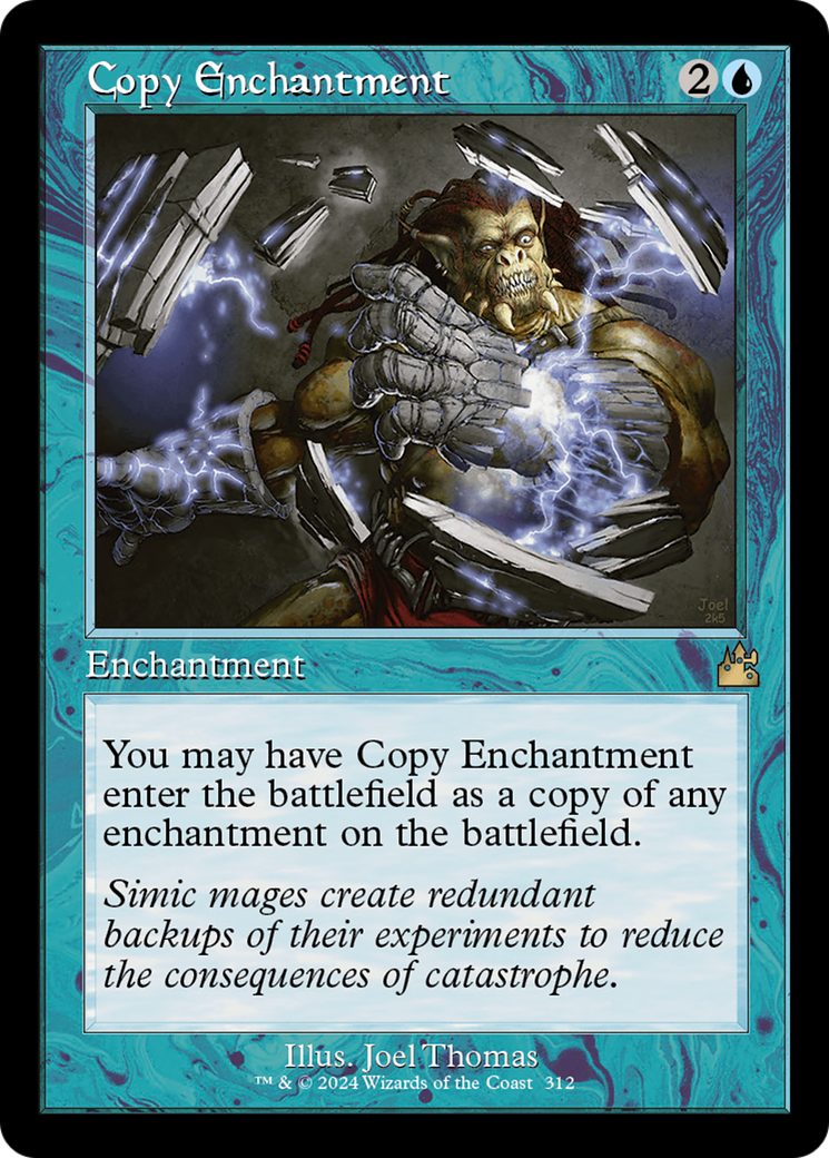 Copy Enchantment (Retro Frame) [Ravnica Remastered] | Fandemonia Ltd