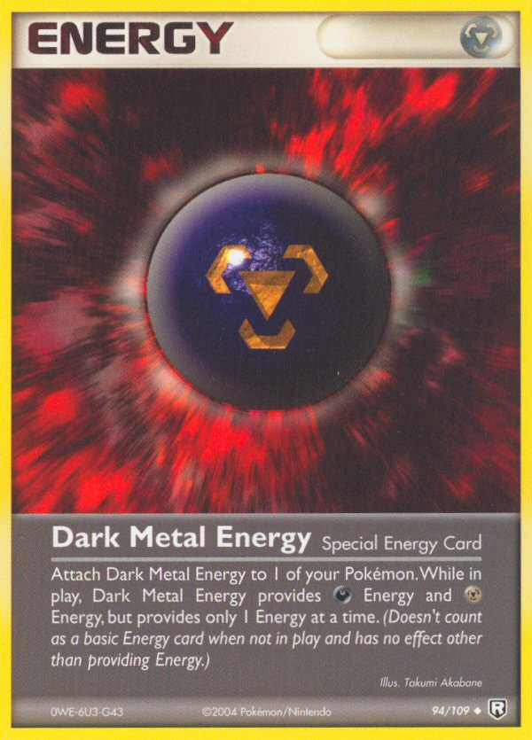 Dark Metal Energy (94/109) [EX: Team Rocket Returns] | Fandemonia Ltd