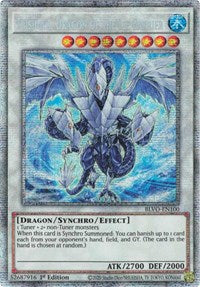 Trishula, Dragon of the Ice Barrier (Starlight Rare) [BLVO-EN100] Starlight Rare | Fandemonia Ltd