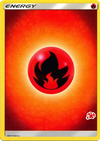 Fire Energy (Charizard Stamp #8) [Battle Academy 2020] | Fandemonia Ltd