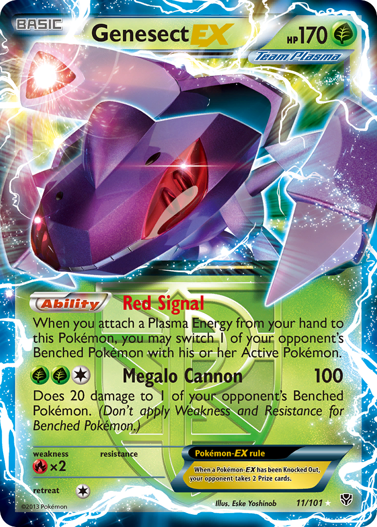 Genesect EX (11/101) [Black & White: Plasma Blast] | Fandemonia Ltd