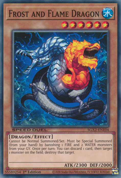 Frost and Flame Dragon [SGX2-ENE04] Common | Fandemonia Ltd