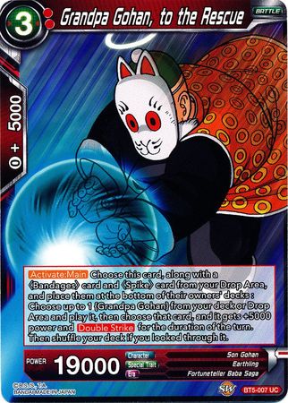 Grandpa Gohan, to the Rescue (BT5-007) [Miraculous Revival] | Fandemonia Ltd