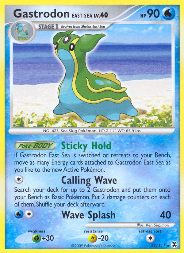 Gastrodon East Sea (21/111) [Platinum: Rising Rivals] | Fandemonia Ltd