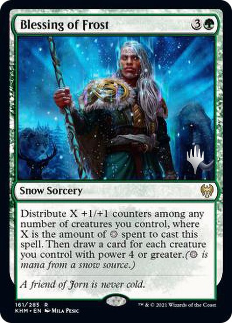 Blessing of Frost [Kaldheim Promo Pack] | Fandemonia Ltd