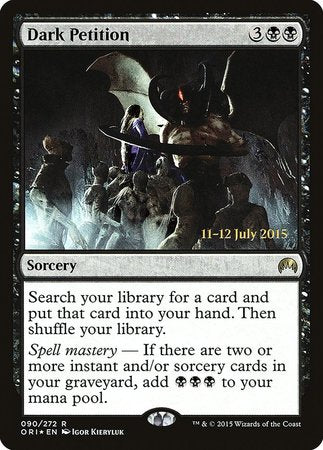 Dark Petition [Magic Origins Promos] | Fandemonia Ltd