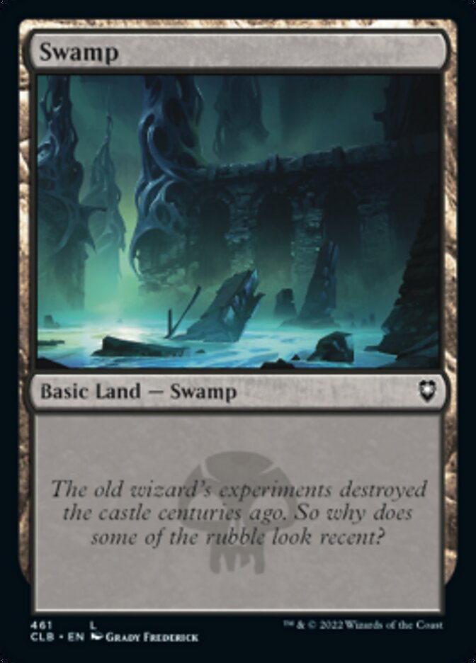 Swamp (461) [Commander Legends: Battle for Baldur's Gate] | Fandemonia Ltd