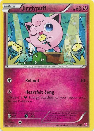 Jigglypuff (12/30) [XY: Trainer Kit 1 - Wigglytuff] | Fandemonia Ltd