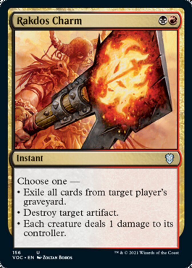 Rakdos Charm [Innistrad: Crimson Vow Commander] | Fandemonia Ltd