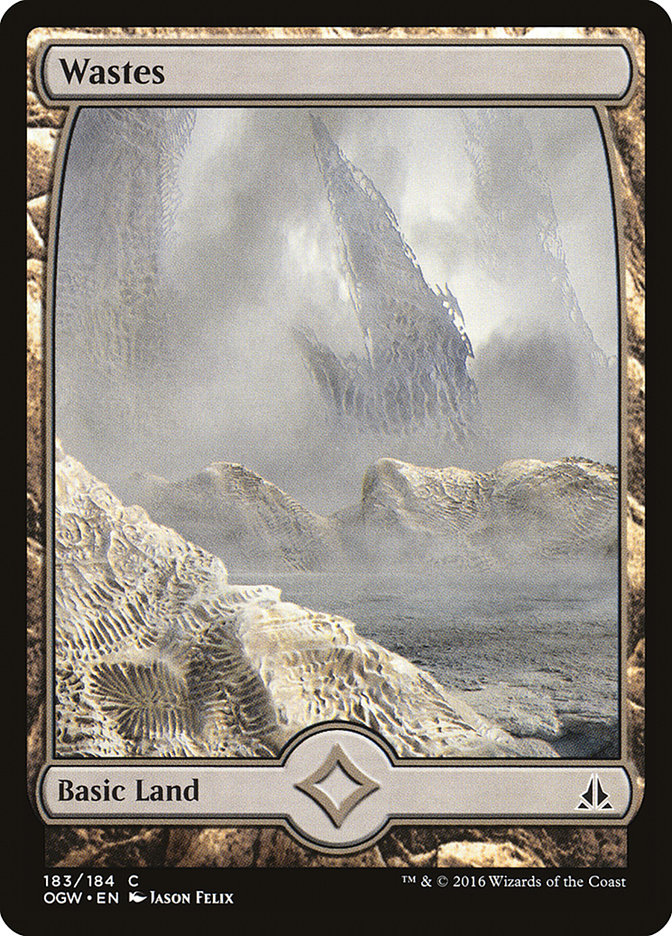 Wastes (183) (Full Art) [Oath of the Gatewatch] | Fandemonia Ltd