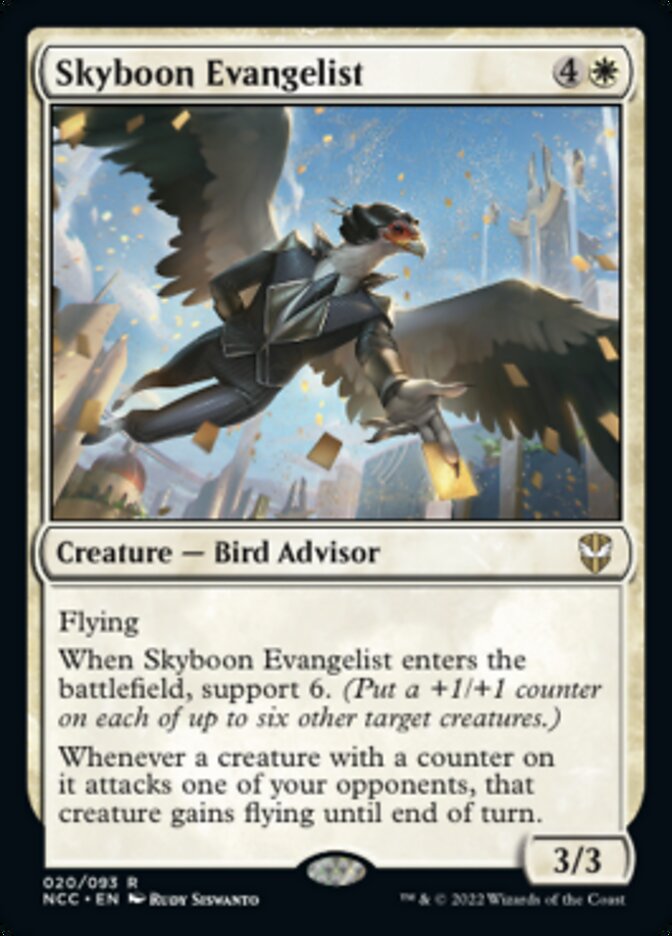 Skyboon Evangelist [Streets of New Capenna Commander] | Fandemonia Ltd