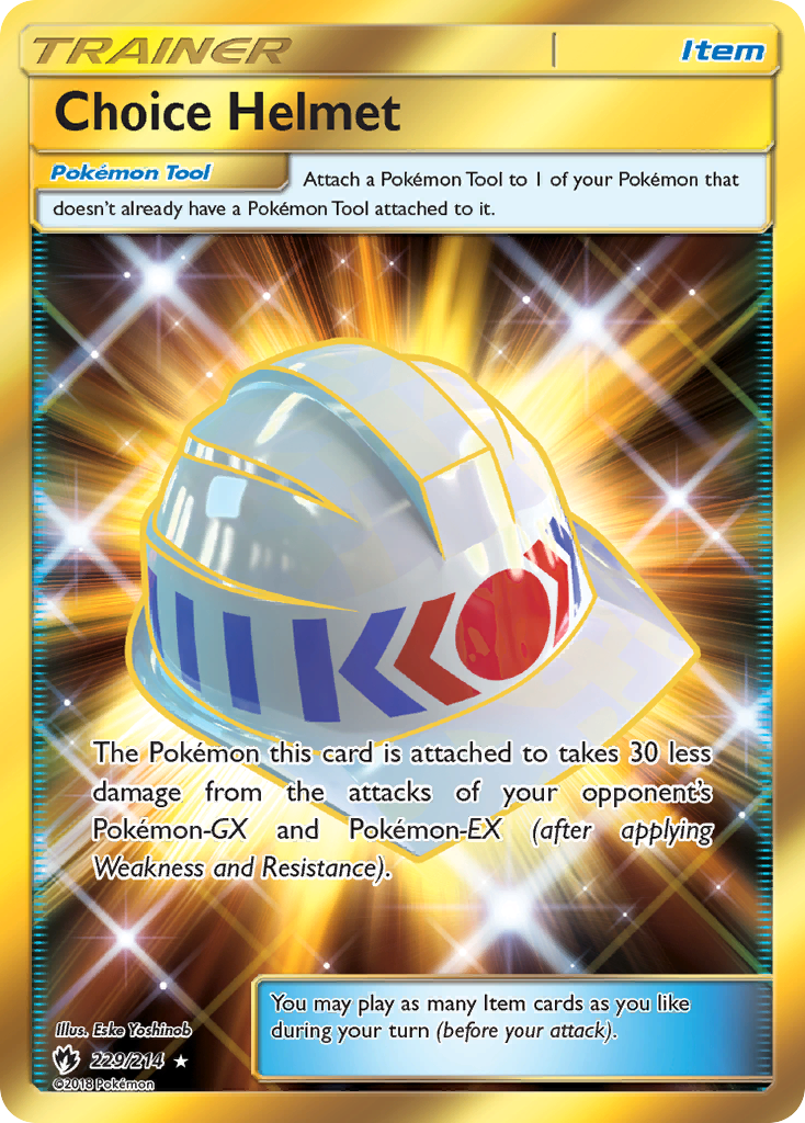 Choice Helmet (229/214) [Sun & Moon: Lost Thunder] | Fandemonia Ltd