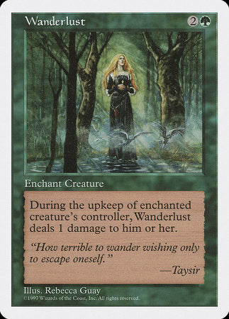 Wanderlust [Fifth Edition] | Fandemonia Ltd