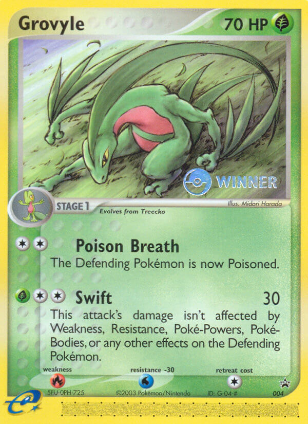 Grovyle (004) [Nintendo: Black Star Promos] | Fandemonia Ltd