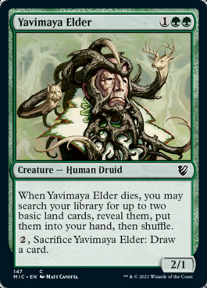 Yavimaya Elder [Innistrad: Midnight Hunt Commander] | Fandemonia Ltd