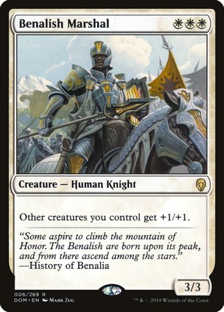 Benalish Marshal [Dominaria] | Fandemonia Ltd