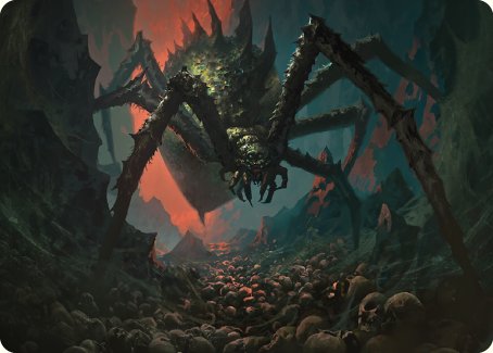 Shelob, Child of Ungoliant Art Card [The Lord of the Rings: Tales of Middle-earth Art Series] | Fandemonia Ltd