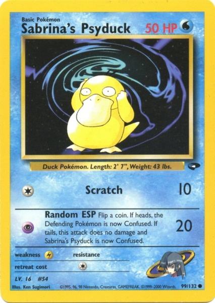 Sabrina's Psyduck (99/132) [Gym Challenge Unlimited] | Fandemonia Ltd