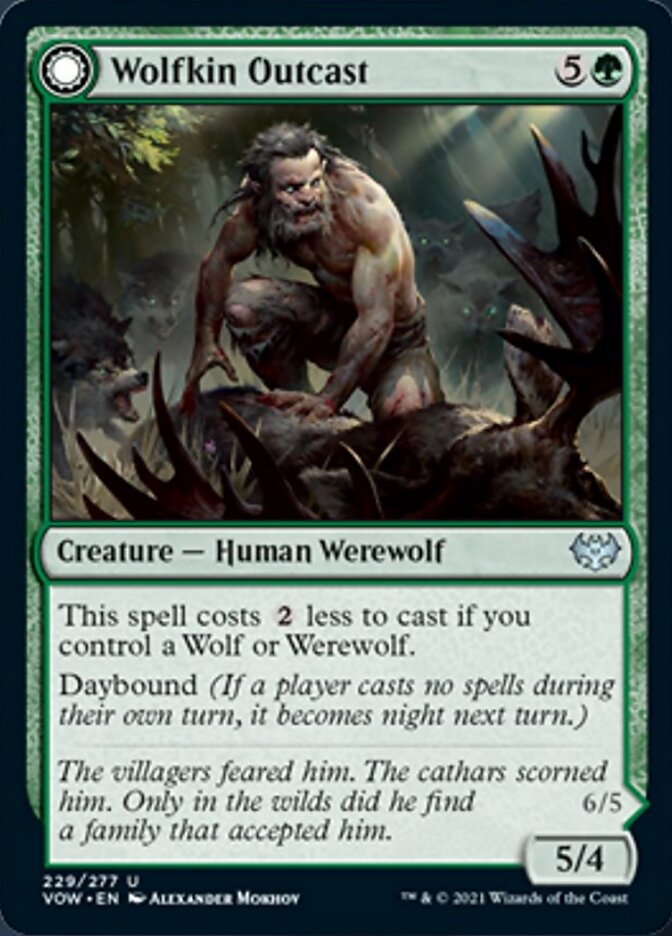 Wolfkin Outcast // Wedding Crasher [Innistrad: Crimson Vow] | Fandemonia Ltd