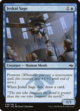 Jeskai Sage [Fate Reforged] | Fandemonia Ltd