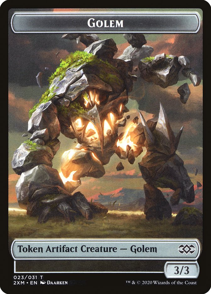 Golem Token [Double Masters] | Fandemonia Ltd