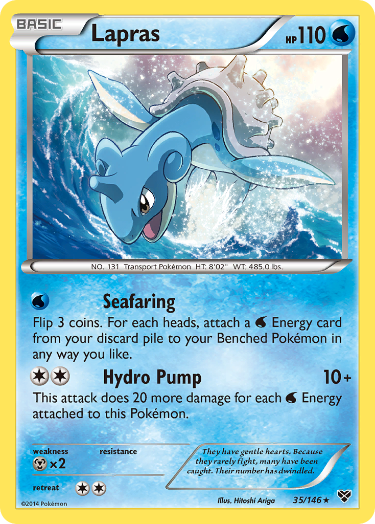 Lapras (35/146) [XY: Base Set] | Fandemonia Ltd