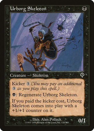 Urborg Skeleton [Invasion] | Fandemonia Ltd