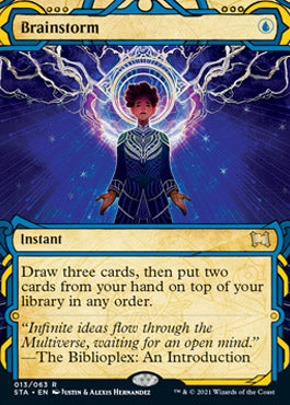 Brainstorm (Etched Foil) [Strixhaven Mystical Archive] | Fandemonia Ltd