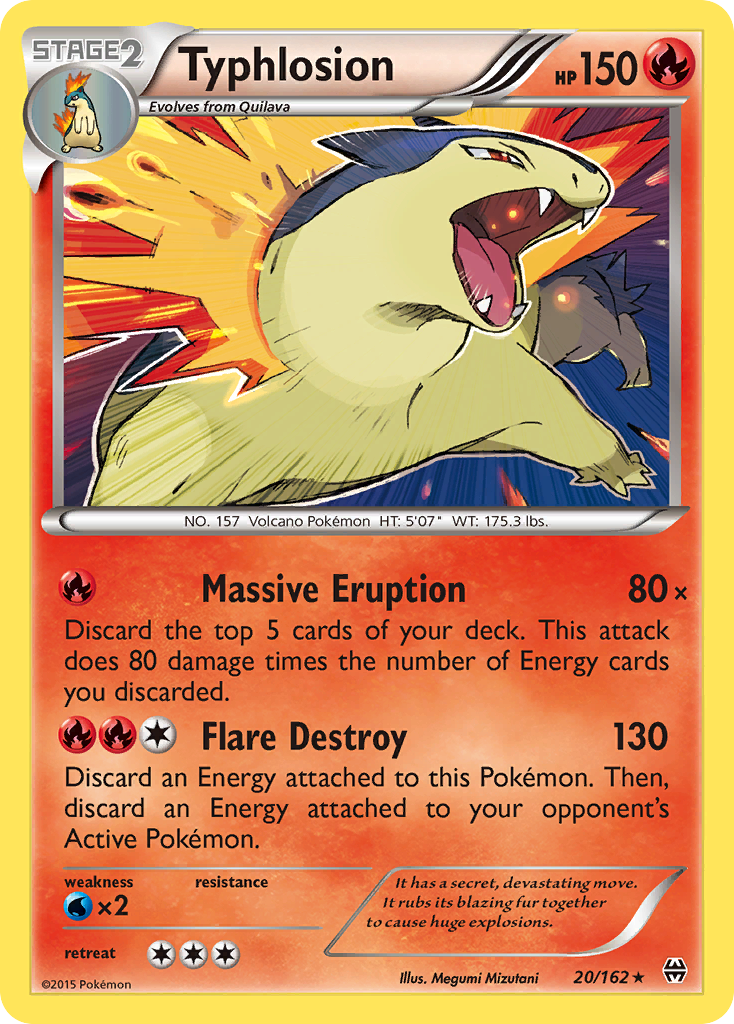 Typhlosion (20/162) [XY: BREAKthrough] | Fandemonia Ltd